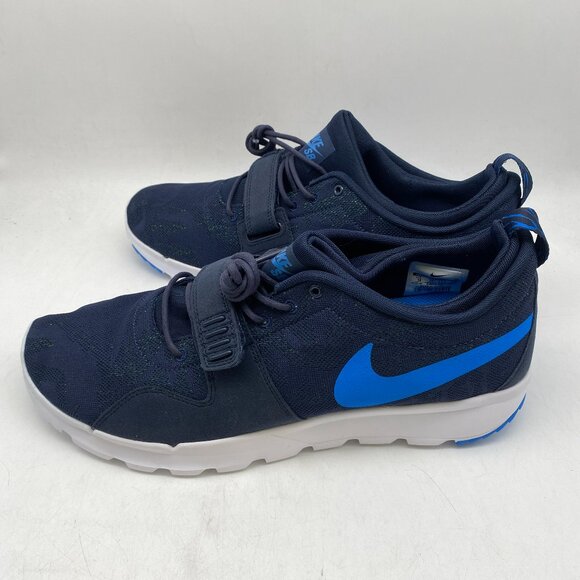 NIKE SB Trainerendor Blue White Athletic Walking Shoes